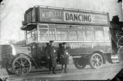Westcliff Motor Bus on early Great Wakering service, Driver Mr Boon